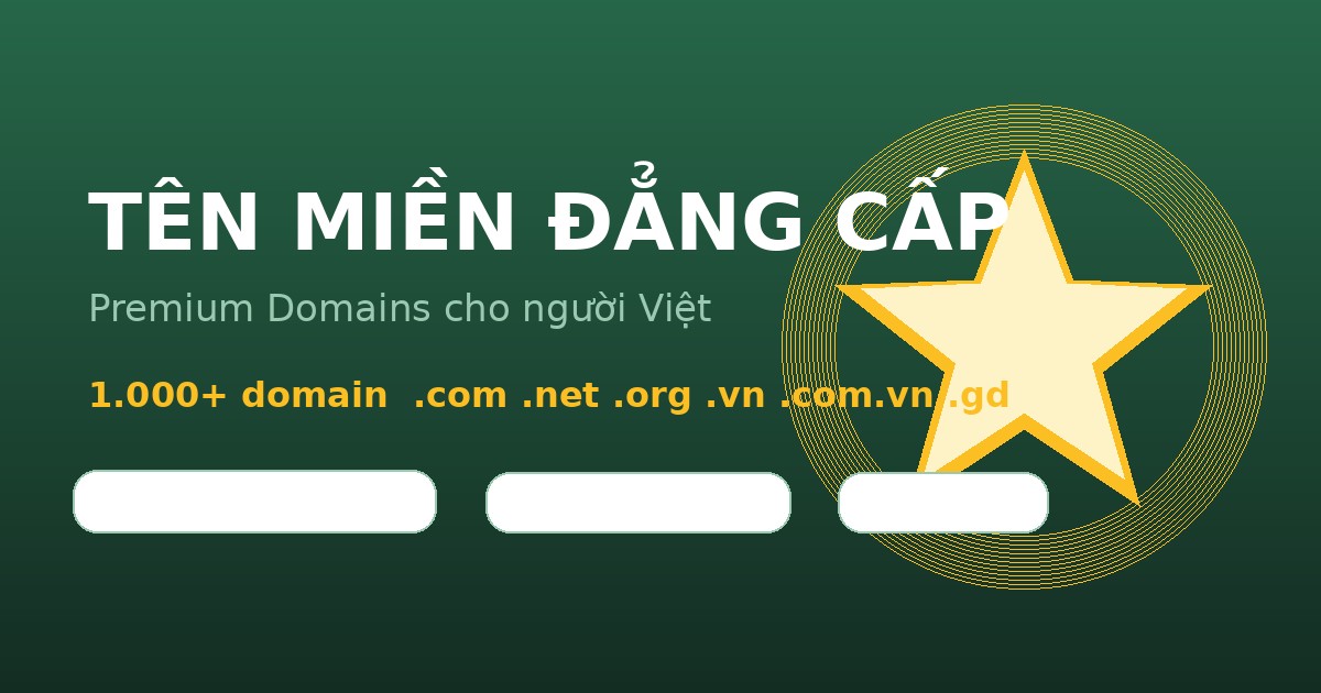Tên Miền Đẳng Cấp