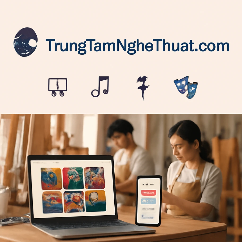 trungtamnghethuat.com